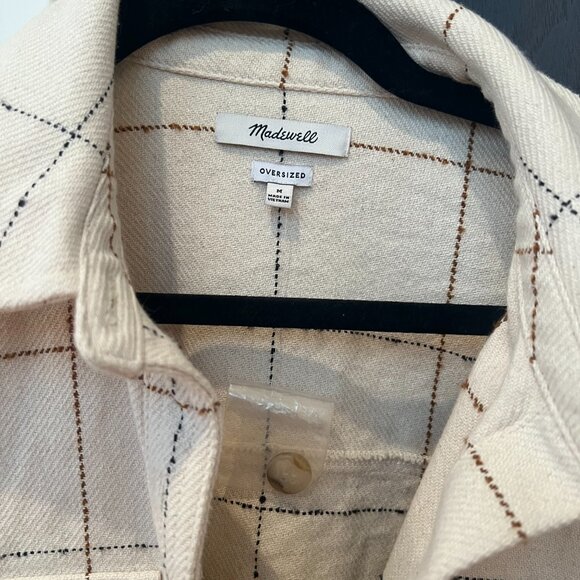 Madewell Oversized Shirt Jacket - Picture 2 of 5